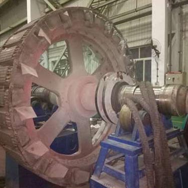 陜西某礦TDMK500-32-500KW轉(zhuǎn)子阻尼繞組修復(fù)